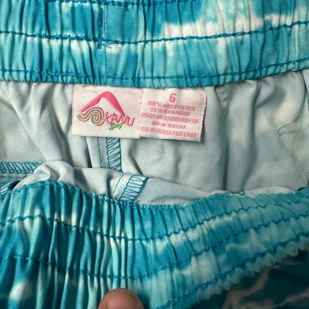 Kanu Surf Girls' Sandy UPF 50+ Quick Dry Beach Elastic Waist Boardshort,<<191>>> - Picture 6 of 6